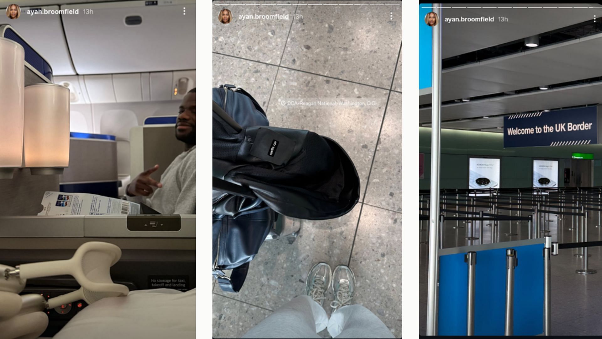 Ayan Broomfield's Story | Instagram @ayan.broomfield